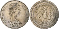 World Coins - Isle of Man, Elizabeth II, Crown, Commonwealth Parliamentary Conference, 1984