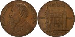World Coins - France, Token, 20 ans du Printemps, 1884, Copper, Jules Jaluzot,