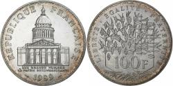World Coins - France, 100 Francs, Panthéon, 1989, Paris, Silver, , Gadoury:898
