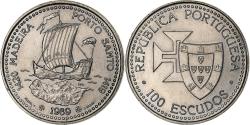 World Coins - Portugal, 100 Escudos, Madeira and Porto Santo, 1989, Lisbon, Copper-nickel