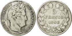 World Coins - Coin, France, Louis-Philippe, 5 Francs, 1836, Rouen, , Silver