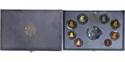 World Coins - Vatican, Benedict XVI, Coffret 1c. à 2€ + médaille, 2006, Rome, BE