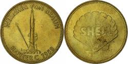 World Coins - France, Token, Collection Shell, Wernher von Braun, Bronze-Aluminium,