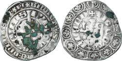 World Coins - Coin, France, Flanders, Louis II de Mâle, Gros, 1346-1384, , Silver
