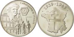 World Coins - France, Medal, 1939-1945, Campagne d'Italie, Politics, Society, War, Jimenez
