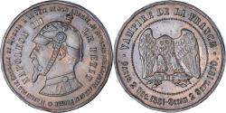World Coins - Coin, France, Napoléon III, 10 Centimes, 1871, Paris, Satirique,