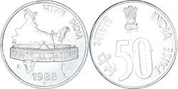 World Coins - Coin, India, 50 Paise, 1988
