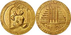 World Coins - Belgium, Medal, Ligue Nationale des Patrons Boulangers, 1936, , Gilt