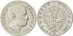 World Coins - Coin, Italy, Vittorio Emanuele III, Lira, 1907, Rome, , Silver, KM:32