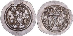Ancient Coins - Sasanian Kings, Peroz I, Drachm, ca. 459-484, Silver,