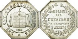 World Coins - France, Token, Notary, 1854, , Silver, Lerouge:12