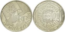 World Coins - Coin, France, 10 Euro, Midi-Pyrénées, 2010, , Silver, KM:1663