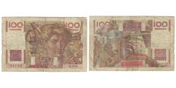World Coins - France, 100 Francs, Jeune Paysan, 1952, K.432, AG(1-3), Fayette:28.31, KM:128d