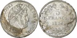 World Coins - France, 5 Francs, Louis-Philippe, 1834, Lille, Silver, , KM:749.13