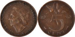 World Coins - Coin, Netherlands, 5 Cents, 1948