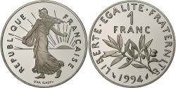 World Coins - France, 1 Franc, Semeuse, 1994, Paris, Série BE / Proof, Nickel,