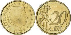 World Coins - Luxembourg, 20 Euro Cent, 2004, Utrecht, , Brass, KM:79