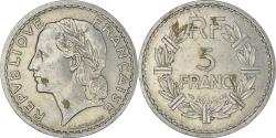 World Coins - Coin, France, 5 Francs, 1945, Paris, , Aluminum, KM:PE311, Gadoury:766