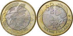 World Coins - Finland, 5 Euro, Nordic Nature Series - Wilderness, 2014, Vantaa, Bi-Metallic