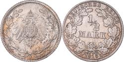 World Coins - Coin, Germany, 1/2 Mark, 1918