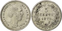 World Coins - Coin, Netherlands, William III, 5 Cents, 1879, , Silver, KM:91