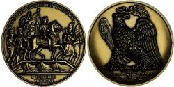 World Coins - France, Medal, Napoléon Ier, l'Empereur passe le Rhin à Mayence, History