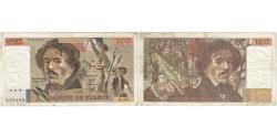 World Coins - France, 100 Francs, Delacroix, W.38, VF(20-25)