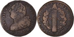World Coins - Coin, France, 2 Sols, 1793 - An 5, Strasbourg, Roi des Français,