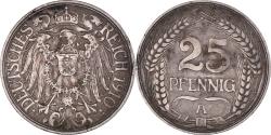 World Coins - Coin, GERMANY - EMPIRE, Wilhelm II, 25 Pfennig, 1910, Berlin, , Nickel
