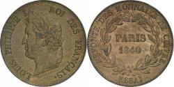 World Coins - France, Louis-Philippe I, Module de 10 Centimes, Refonte des monnaies de cuivre