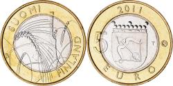 World Coins - Finland, 5 Euro, 2011, Vantaa, , Bi-Metallic, KM:162