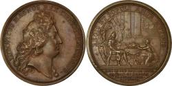 World Coins - France, Medal, Louis XIV, Festin à l'Hôtel de Ville de Paris, 1687, Mauger
