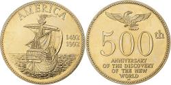 World Coins - France, Medal, 500ème Anniversaire de la Découverte de l'Amérique, 1992