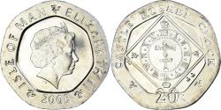World Coins - Coin, Isle of Man, Elizabeth II, 20 Pence, 2008, Pobjoy Mint,
