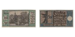World Coins - Banknote, Germany, Berlin Stadt, 50 Pfennig, calèche 1, 1921, 1921-09-09