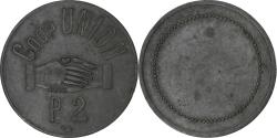 World Coins - France, Token, Equeurdreuville, Coop. Union, Zinc, Hans Krauwinckel,