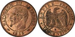 World Coins - Coin, France, Napoleon III, Napoléon III, Centime, 1855, Rouen,