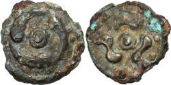 Ancient Coins - Lingones, Potin aux 3 poissons, ca. 80-50 BC, Bronze, , Delestrée:3261