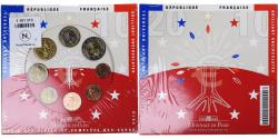 World Coins - France, Monnaie de Paris, 1 Cent to 2 Euro, 2010, Paris, Set,
