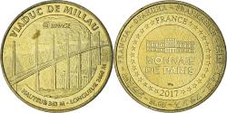 World Coins - France, Token, Touristic token, 12/ Viaduc de Millau, Arts & Culture, 2017