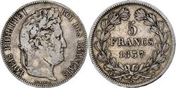 World Coins - Coin, France, Louis-Philippe, 5 Francs, 1837, Lille, , Silver