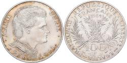 World Coins - France, 100 Francs, Marie Curie, 1984, Silver, , KM:955