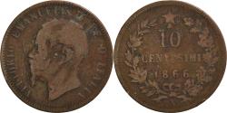 World Coins - Coin, Italy, 10 Centesimi, 1866