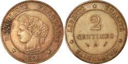 World Coins - Coin, France, Cérès, 2 Centimes, 1886, Paris, , Bronze, KM:827.1