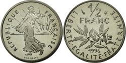 World Coins - Coin, France, Semeuse, 1/2 Franc, 1996, , Nickel, Gadoury:429a