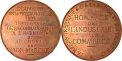 World Coins - France, Medal, Fête du 9 Juillet, La Maison Tréfousse, Business & industry