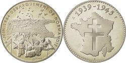 World Coins - France, Medal, 1939-1945, Débarquement de Normandie, Politics, Society, War
