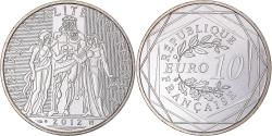 World Coins - France, 10 Euro, 2012, Hercule, , Silver