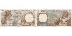 World Coins - France, 100 Francs, Sully, 1940-03-14, B.8674, VF(20-25)