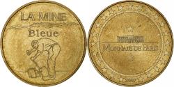 World Coins - France, Tourist token, La mine bleue, 2007, MDP, Nordic gold,